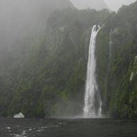 Cascading Waterfall